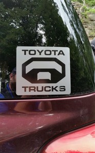 toyota truck logo decal #2