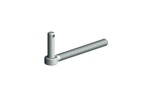 Hook To Screw 9/" 19mm Pin Diameter Galvanised Gate Hanging Ironmongery