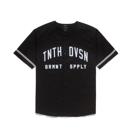 10 Deep Men Ellis Baseball Jersey black