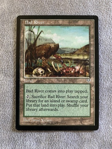 Mirage Magic the Gathering MTG Details about / Bad River