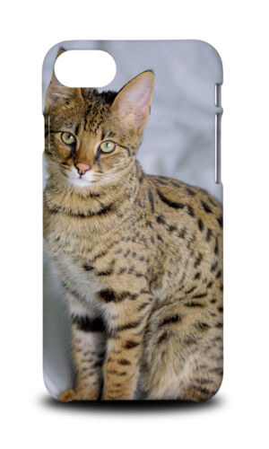Savannah Cat 1 teléfono duro funda para Apple iPhone 