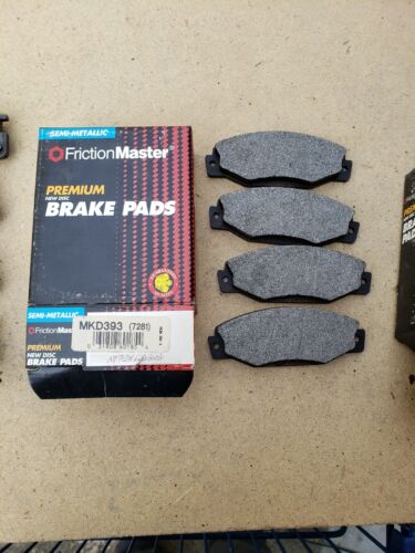 Details about  / Disc Brake Pad-Premium Brake Pad Front Friction Master MKD393 NOS