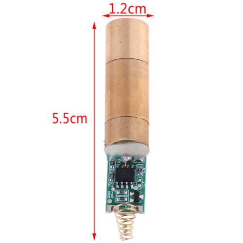 532nm 30-50mW Green Laser Module Laser Diode light Free Driver SW  ZY