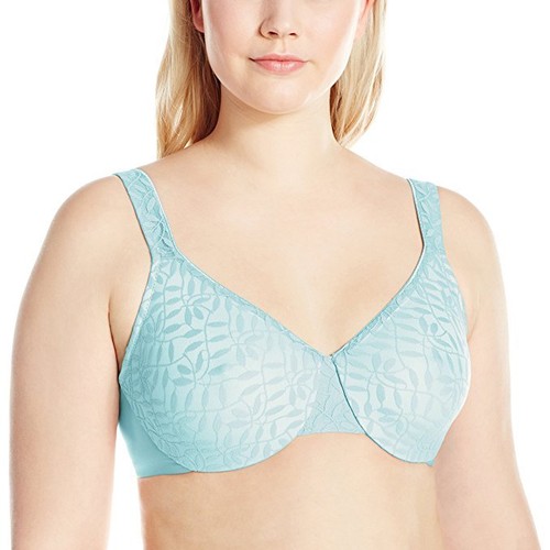 NEW WITH TAGS Blue Ice,VARITY OF SIZES Olga Minimizer Bra Women/'s Sheer Leaves