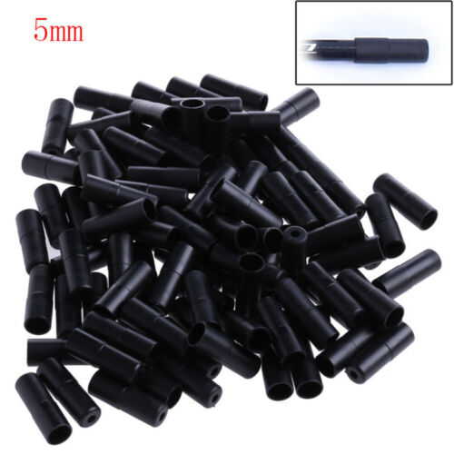 100Pcs Bike Bicycle Shift Cable End Caps Shifter Housing Wire Line Ferrules JNHB 