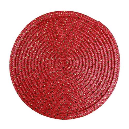 Round Silicone Heat Insulation Pad Kitchen Bowl Pot Placemat Table Dining Mat W 