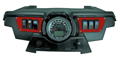 Polaris RZR XP 1000 2015 Red Dash Panel Waterproof 6 Switch
