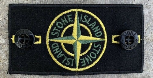 stone island patch 2 Stück 4 Knöpfe