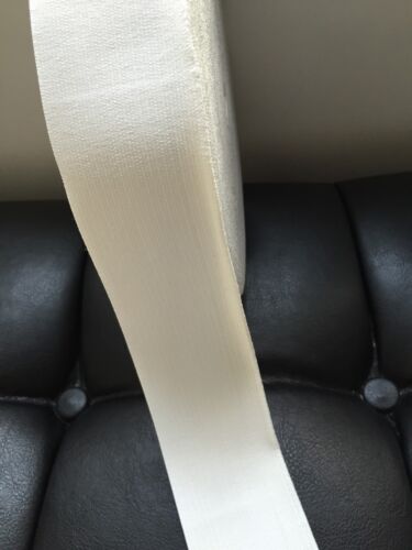 5 Metres of Soft Stretch Strong White 2 Inch Wide Good Quality Elastic