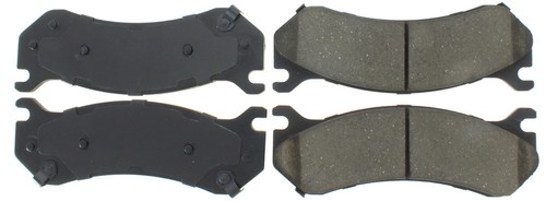 Disc Brake Pad Set-C-TEK Metallic Brake Pads Rear,Front Centric 102.07850