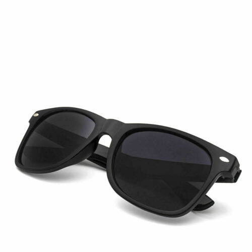 Sunglasses Vintage Retro Black Color New 80s Frame Optical Nwt Two Tone Usa Ship 