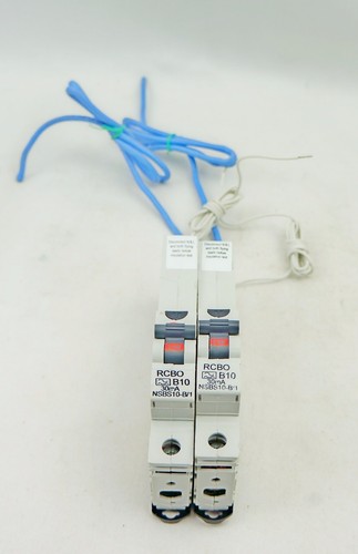 Wylex rcbos b10 Confezione da 8//6//4//2 Wylex NSBS 10-b//1 b10//30ma SINGLE POLE TIPO B