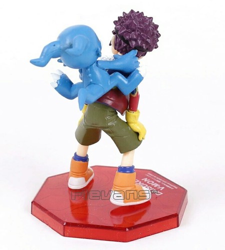 4/" IN BOX DIGIMON ADVENTURE// FIGURA DAISUKE MOTOMIYA /& V-MON 10 CM