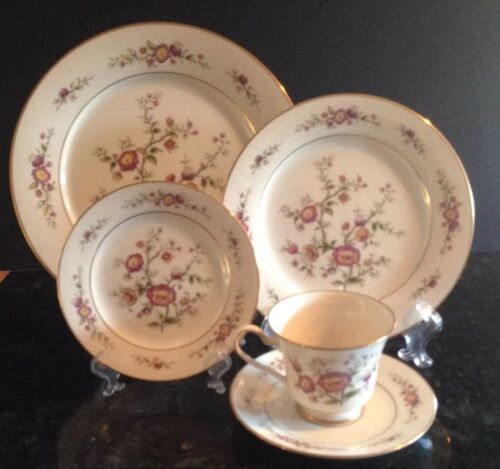 Noritake ASIAN SONG Single Lot of Four 5 Piece Place Settings Mint!