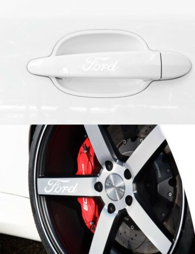 Ford decals stickers for door handles wheels rims 8pcs emblem logo vinyl truck