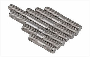 10//20pcs Double End Threaded Screw M8 Stainless Steel Studs thread Screw Bolt