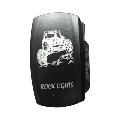 Rocker Switch Rock Lights Orange RZR Illuminated On/Off On Off UTV 1000 Turbo 