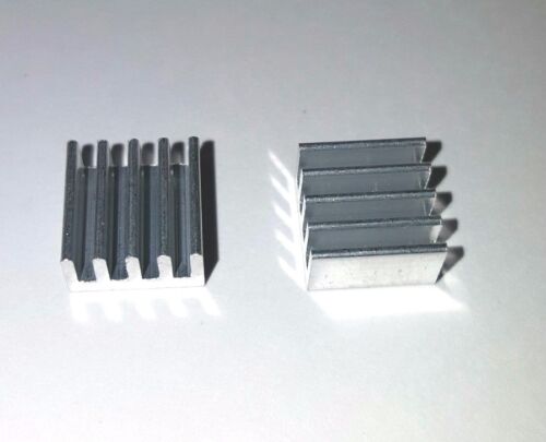 Free P/&P 2 Pack 9x9mm Mini Heatsink Suitable for Arduino /& Pi UK