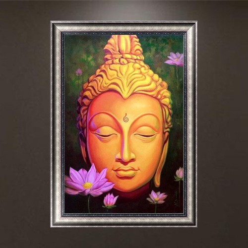 DIY 5D Diamond Embroidery Buddha Statue Painting Stitch Cross Craft Home Decor