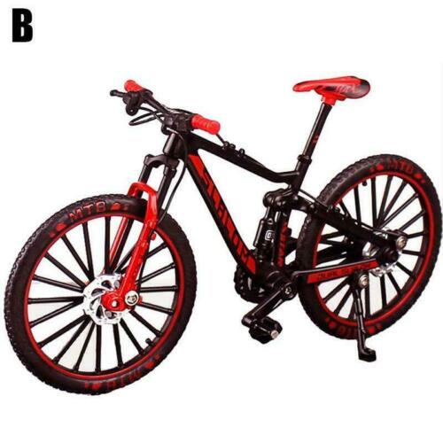 Alloy Bicycle Model Toy Mountain Bike Racing Bicycle 1:10 Children Gift O2A2