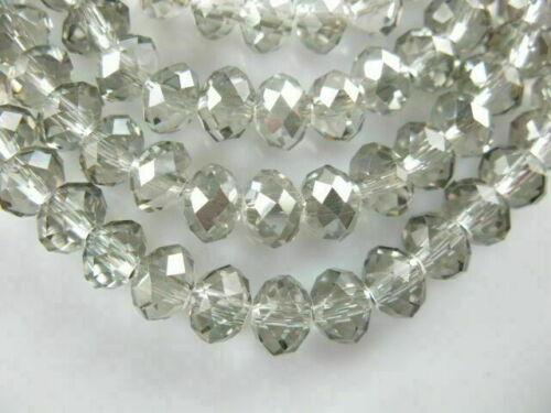 Wholesale Loose Glass Crystal Faceted Rondelle Spacer Beads 10//12//14//16//18mm