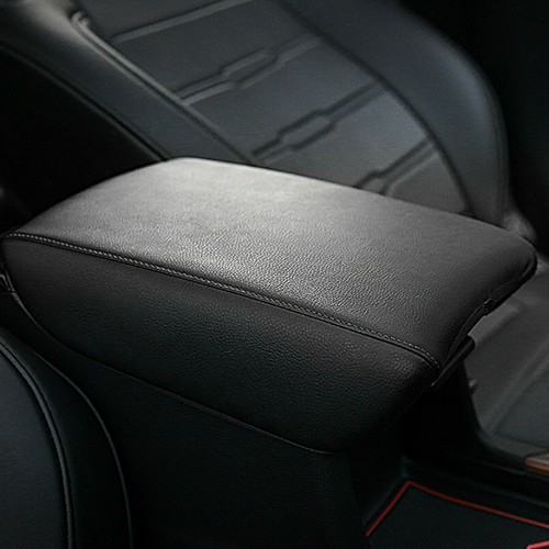 Leder Armlehne Box Pad Schwarz Für Honda CRV 2017-2019 Ersatz Langlebig