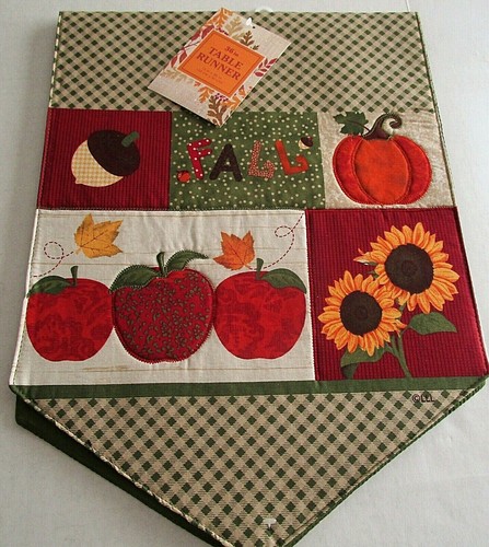 THANKSGIVING//FALL TABLE RUNNER ASSORTMENT #2 13/" X 36/" {Your choice}