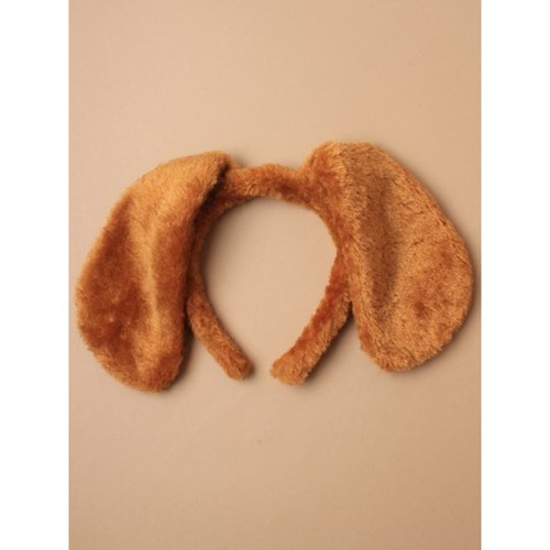 BROWN DOG FLOPPY Ears Headband Fancy Dress Costume Accessory