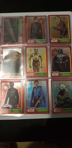 2015 Star Wars Journey To The Force Awakens Topps Trading Cards/ Rare Foils 