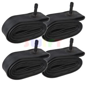 4 x 26/" inch Inner Bike Tube 26 x 1.75-2.125 Bicycle Rubber Tire Interior BMX