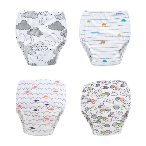 Baby Training Pants Reusable Washable Gauze Diaper Nappy Training Underwear