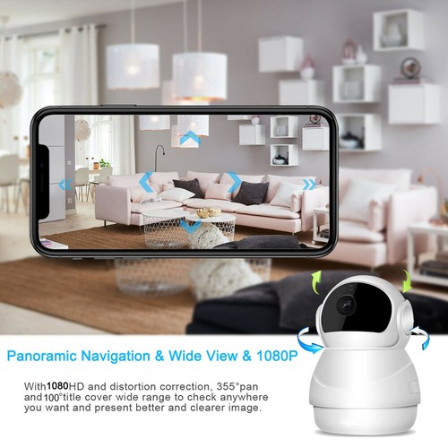 New Mini Wireless WIFI IP Camera HD1080P Smart Home Security Camera Night Vision