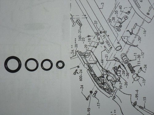 Crosman 760 fusil Pré 1977 Phoque Reboucher Kit Vue éclatée /& E-Z Seal Guide