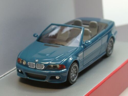 E46 Cabrio laguna seca blau 1:87 Herpa 022996-002 BMW M3 