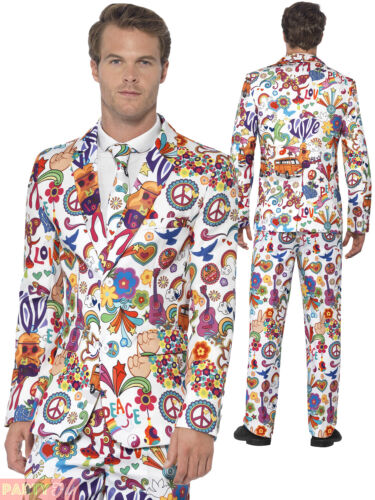 Mens Stand Out Suit Stag Fancy Dress Costume Party Outfit Halloween Comedy