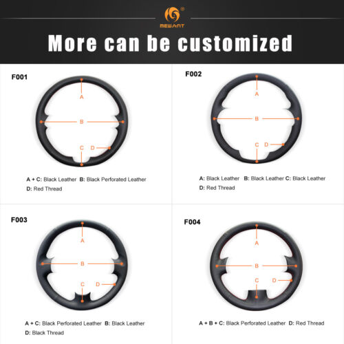 DIY Black Artificial Steering Wheel Cover for Mercedes Benz Viano Vito 2010-2011