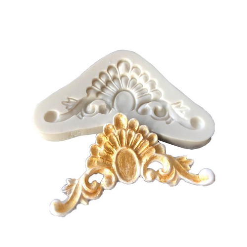 Dentelle Coin Forme Silicone Gâteau de Mariage Décoration Gâteau Candy Cookie Moule Disp