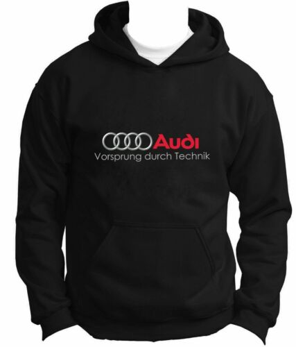 Nouvelle Audi Vorsprung Technik Sweat à Capuche Hoody Sweat à Capuche Pull Pullover