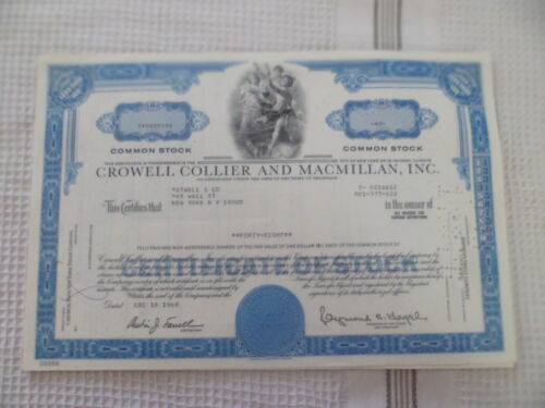 Canceled Stock Certifacates Lot of 5 CNA Financial Chas Pfizer & Co More Gift