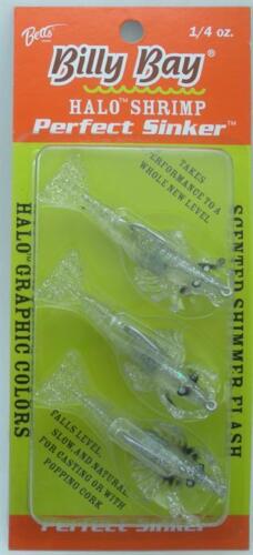 Betts 972-4-3-1 Billy Bay Perfect Sinker Halo Shrimp Clear Sparkle 20679