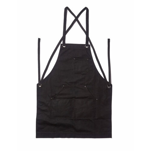 Unisex Work Apron With Utility Tool Pockets Waxed Canvas One Size 8C 