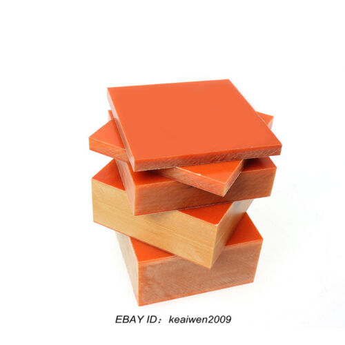150x150x20mm Bakelite Phenolic Flat Plate Sheet Insulation Board Fixture Red