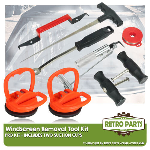 Suction Cups Shield Windscreen Glass Removal Tool Kit for Fiat Punto