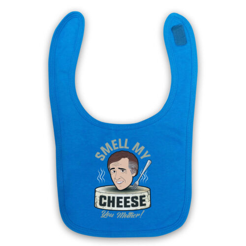 ALAN PARTRIDGE SMELL MY CHEESE YOU MOTHER COOGAN TV BABY BIB CUTE BABY GIFT