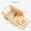 NEW Soap Mold Rectangle Wooden Box Toast Loaf Baking Cake Molds with Cutter UK