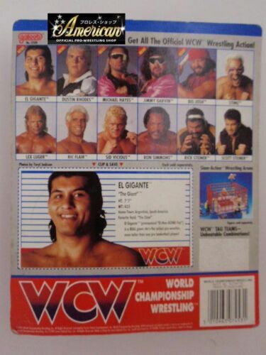 Hasbro WCW El Gigante The Giant UK Card European limited editon 1991 galoob NEW