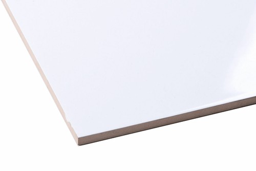 Musterfliese Villeroy /& Boch BiancoNero 30x90 cm Wandfliesen weiß glänzend 1.W
