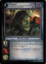 Covetous Captain LOTR TCG Mint Doom 10R59 Gorbag Lord of the Rings CCG Mt