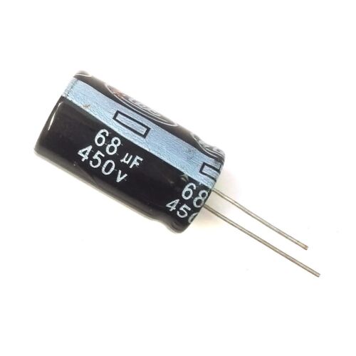 450v 68uf 68mfd 105c aluminum capacitor 18mm×30mm