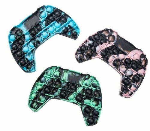fidget popping PlayStation style fidget controller stress anxiety autism toy